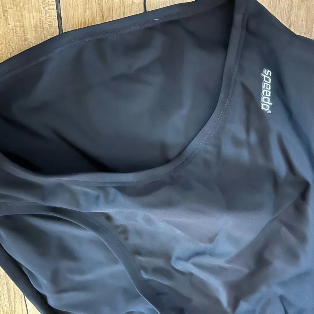 Speedo Black‎ One Piece Swimsuit